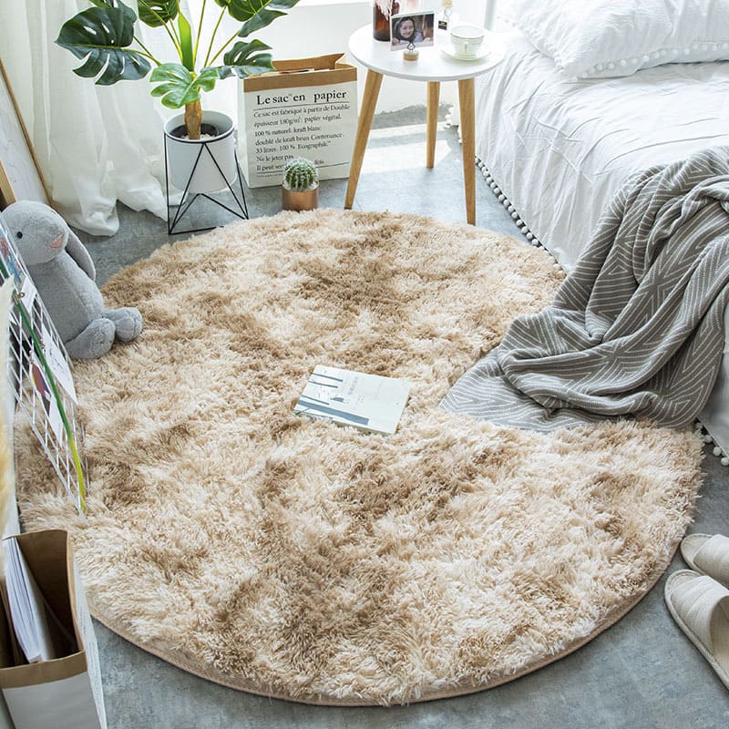 Comfortable Round Terry Rug