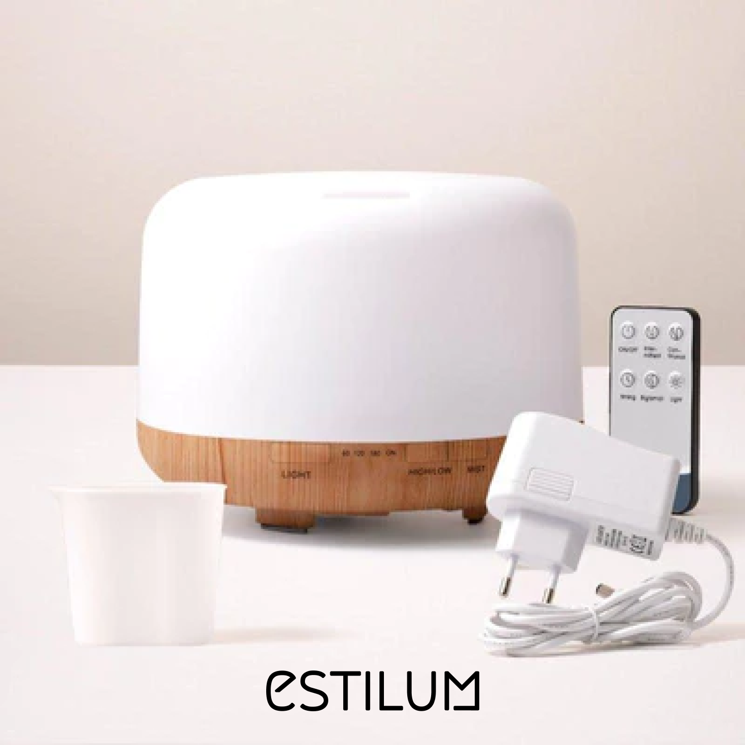 RGB Ultrasonic Humidifier and Diffuser - 500ml