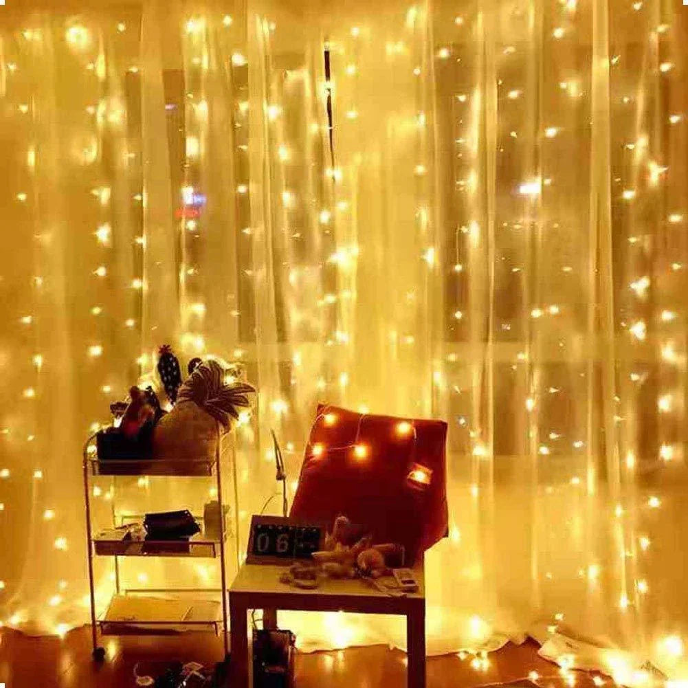 Twinkle Curtain Lights