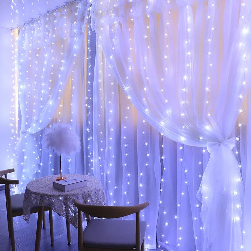 Twinkle Curtain Lights