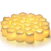 LED Decorative Candle Set - 24 Pieces