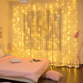 Twinkle Curtain Lights