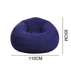 Comfortable Inflatable Round Lounge Puff