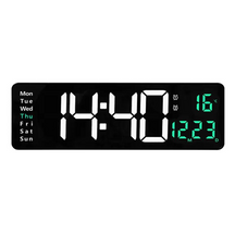 Digital Wall Clock with Remote Control