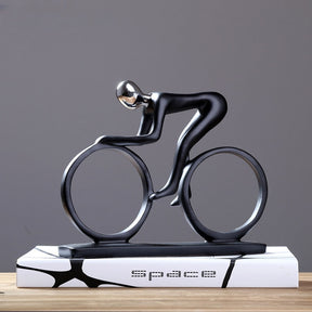 Decorative Cycling Statue