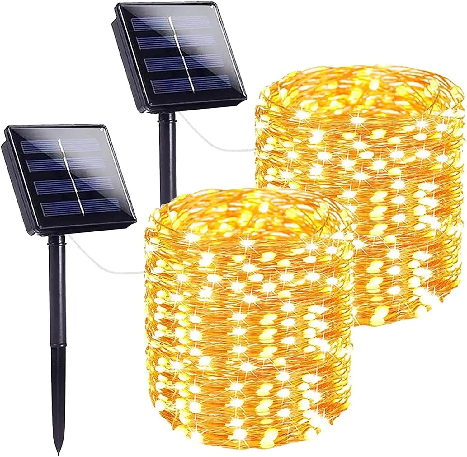 Solar-powered LED flashers