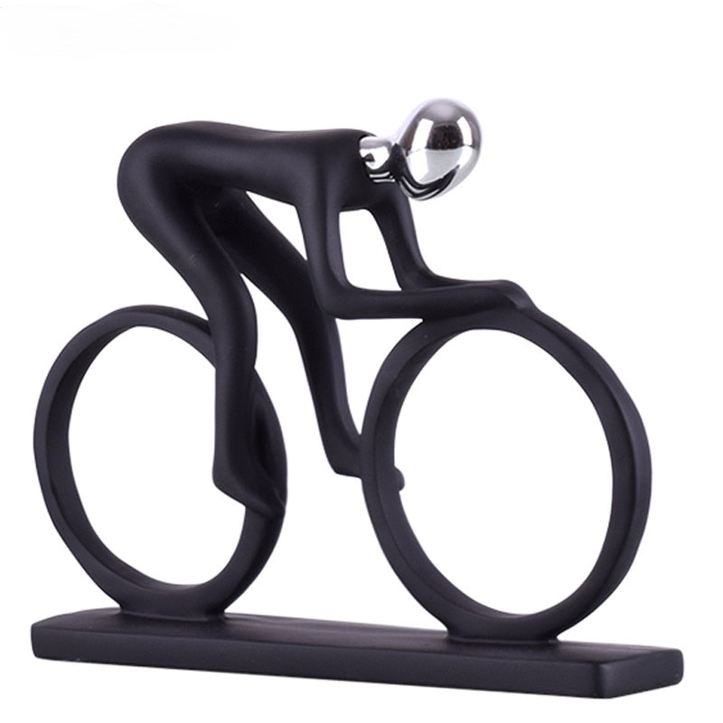 Decorative Cycling Statue