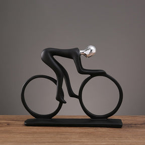 Decorative Cycling Statue