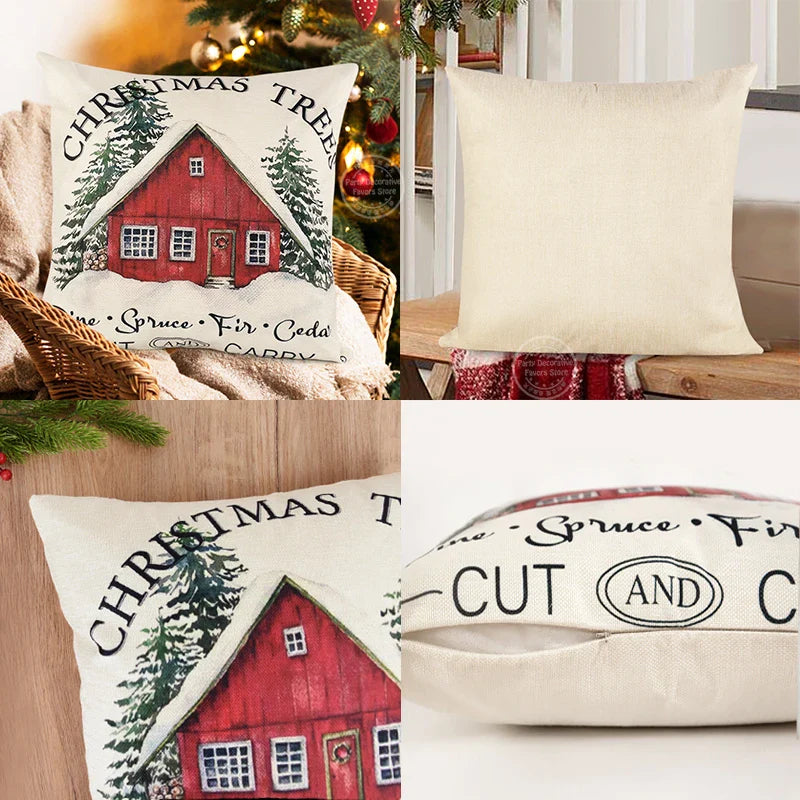 Christmas Cushion Cover 45x45cm