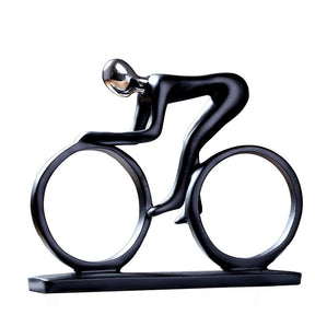 Decorative Cycling Statue