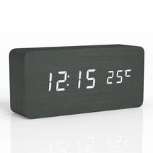 Digital Wooden Clock - LED